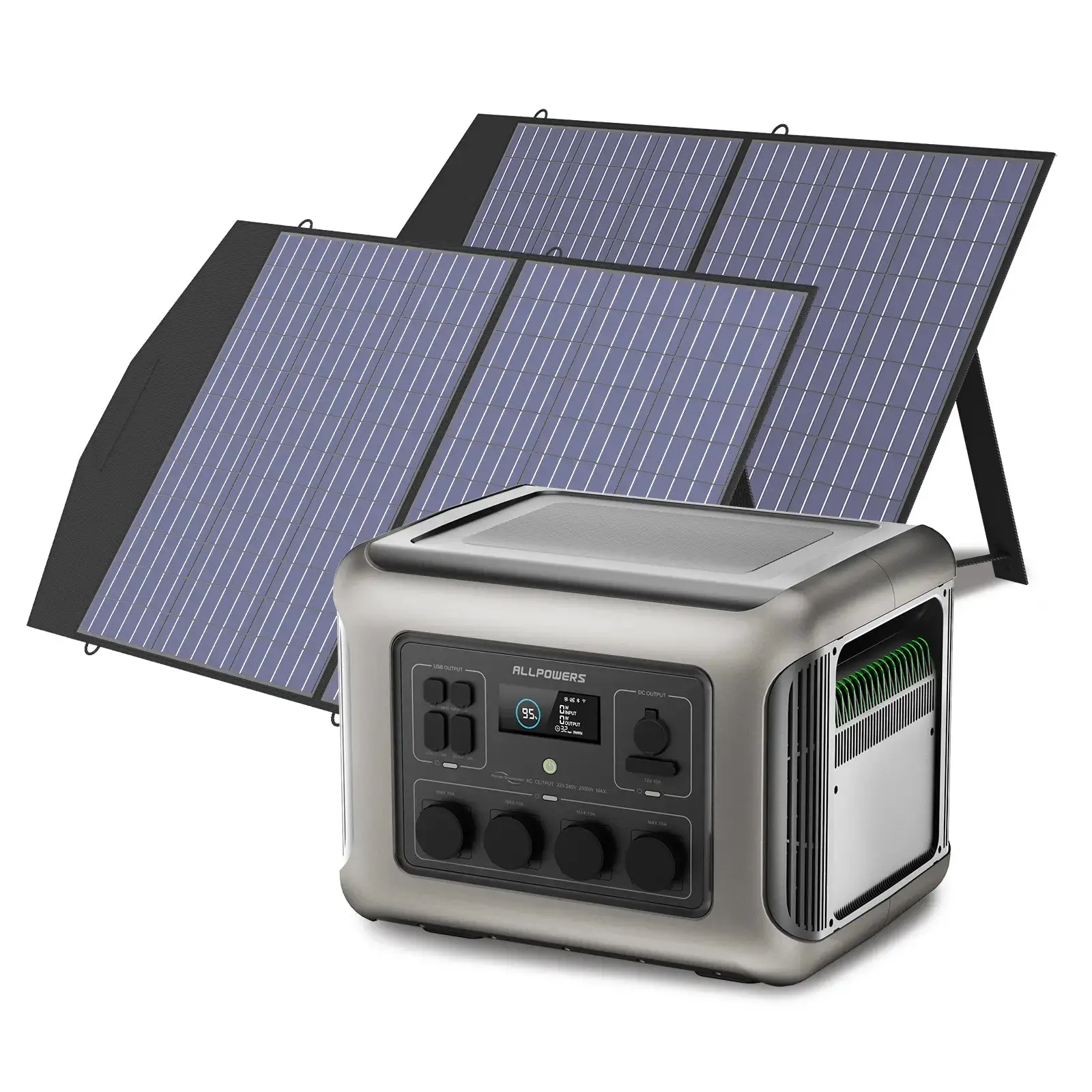 ALLPOWER Générateur Solaire 2500W (R2500 V2 + SP027 Panneau Solaire 100W) - Image 13