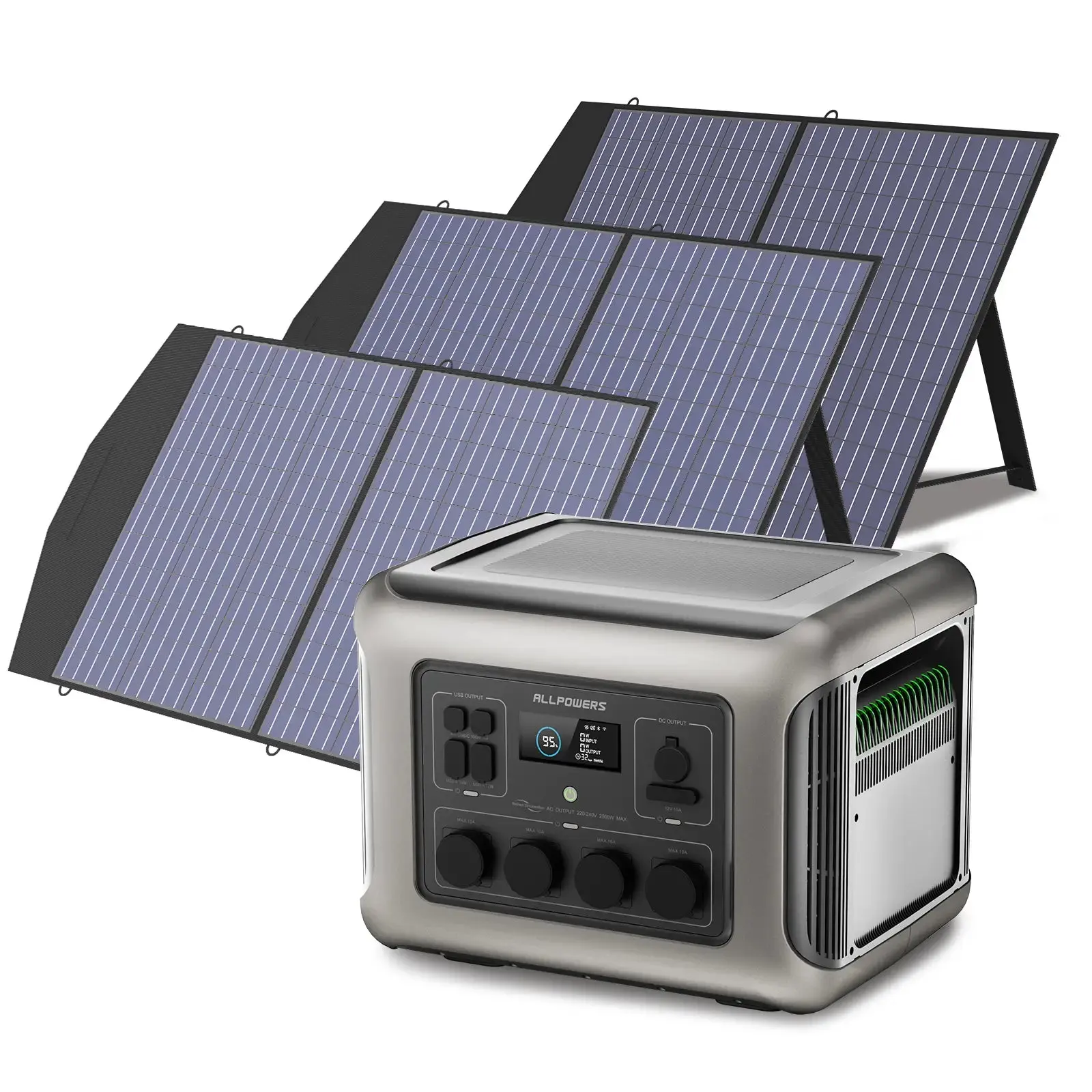 ALLPOWER Générateur Solaire 2500W (R2500 V2 + SP027 Panneau Solaire 100W) - Image 14