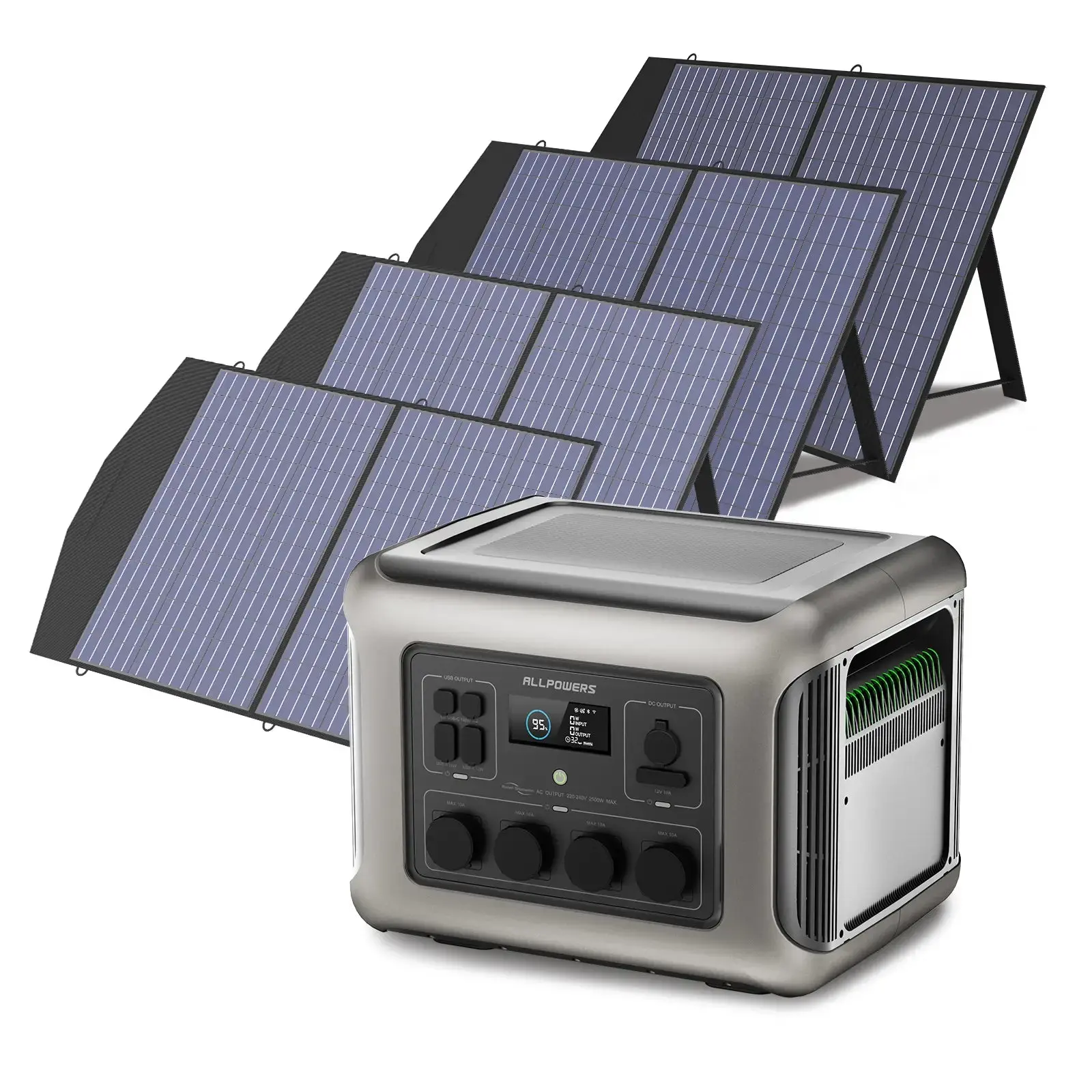 ALLPOWER Générateur Solaire 2500W (R2500 V2 + SP027 Panneau Solaire 100W) - Image 15