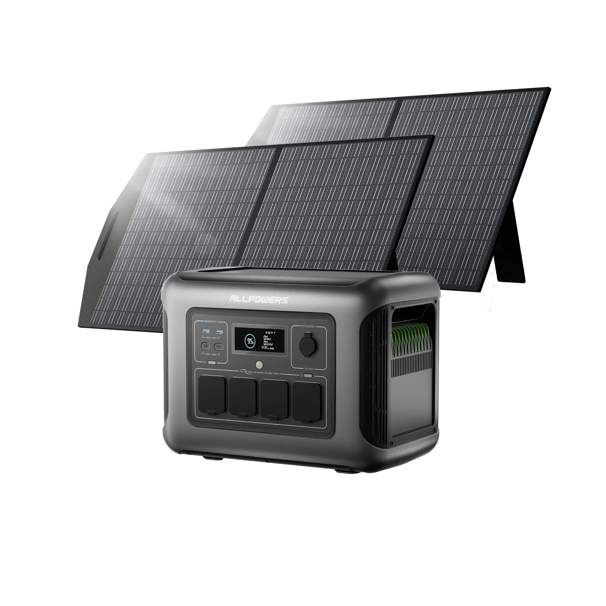 ALLPOWERS 1600W Générateur Solaire R1500 LITE avec PV100W - Image 3