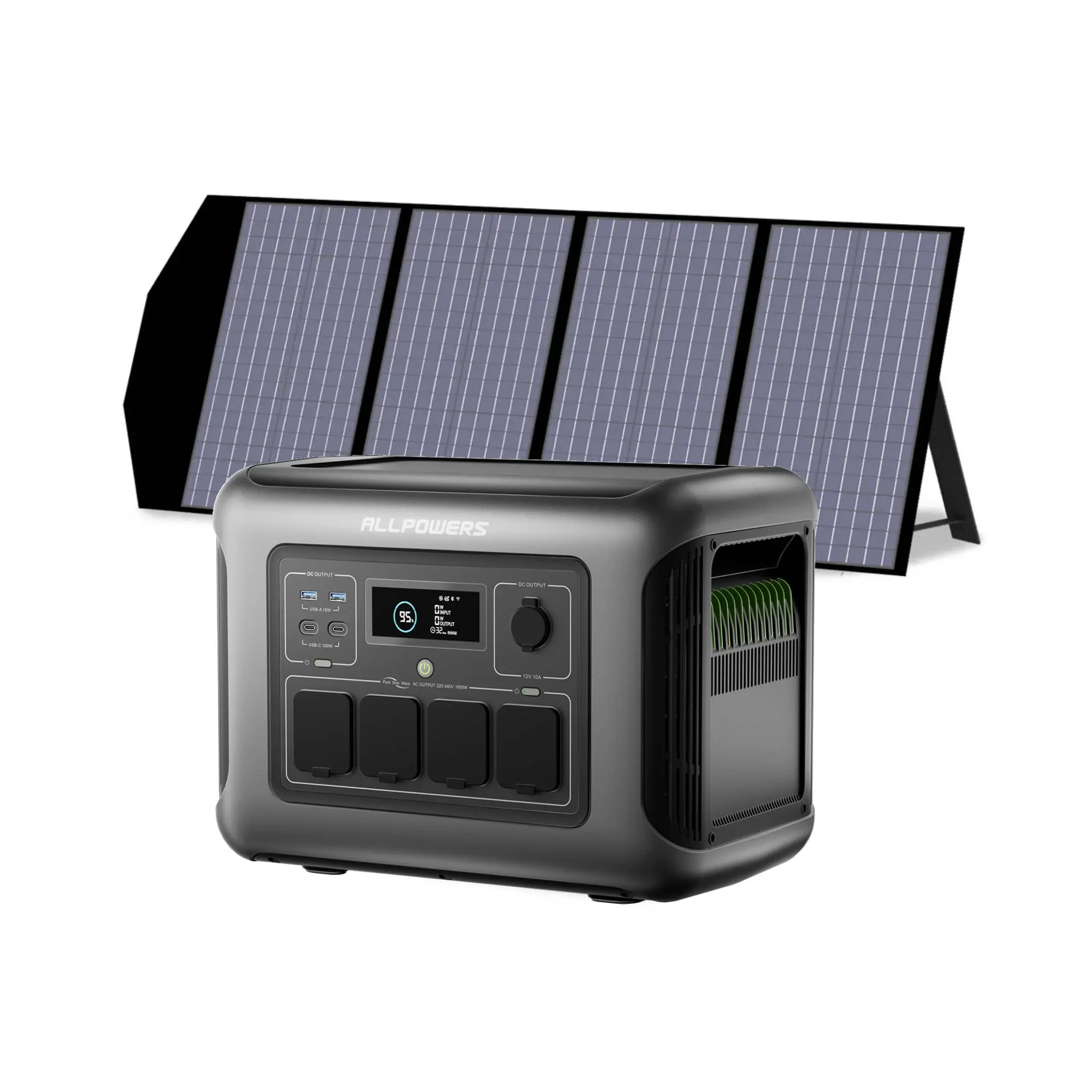 ALLPOWERS 1600W Générateur Solaire R1500 LITE avec PV140W - Image 2