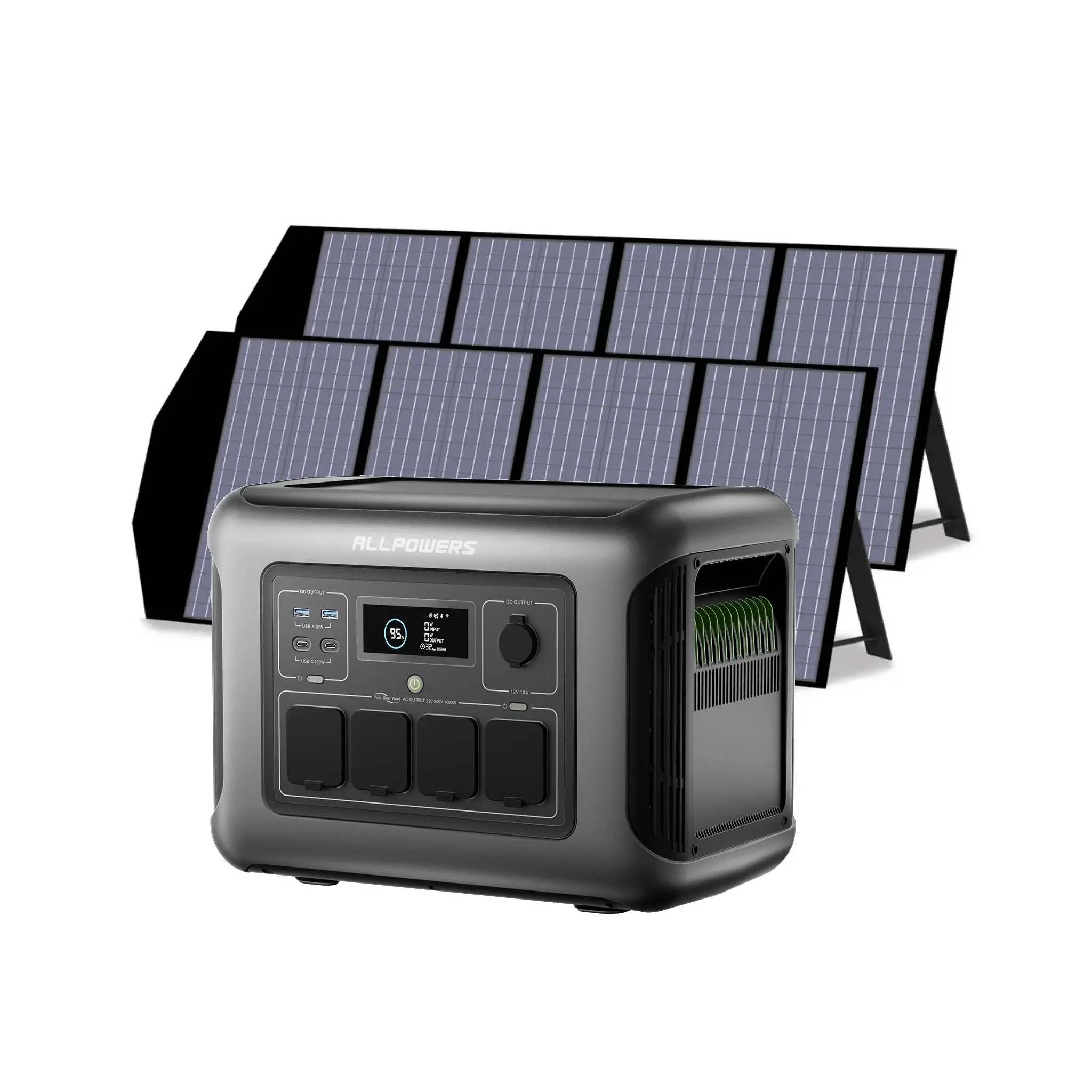 ALLPOWERS 1600W Générateur Solaire R1500 LITE avec PV140W - Image 3