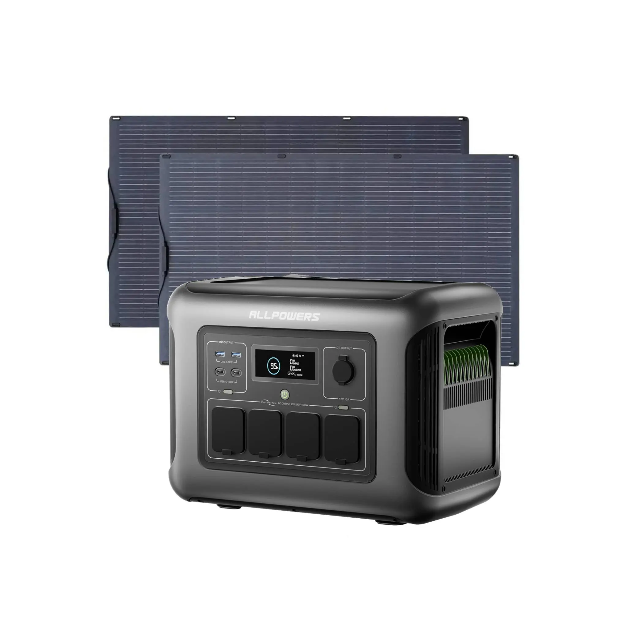 ALLPOWERS 1600W Générateur Solaire R1500 LITE avec PV200W - Image 3