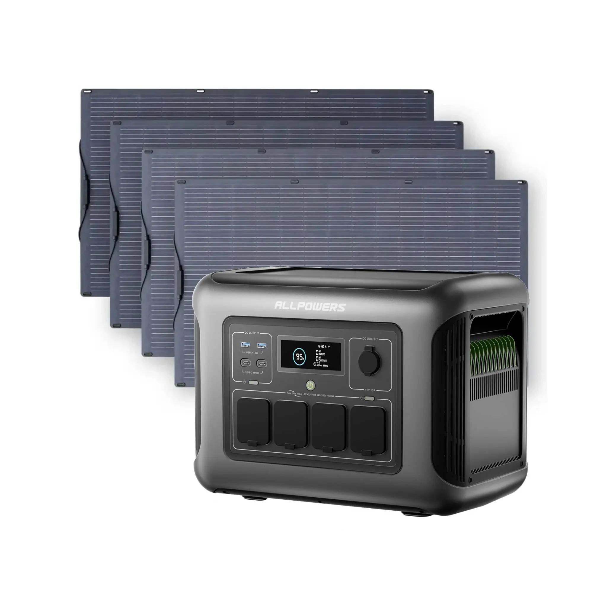 ALLPOWERS 1600W Générateur Solaire R1500 LITE avec PV200W - Image 5