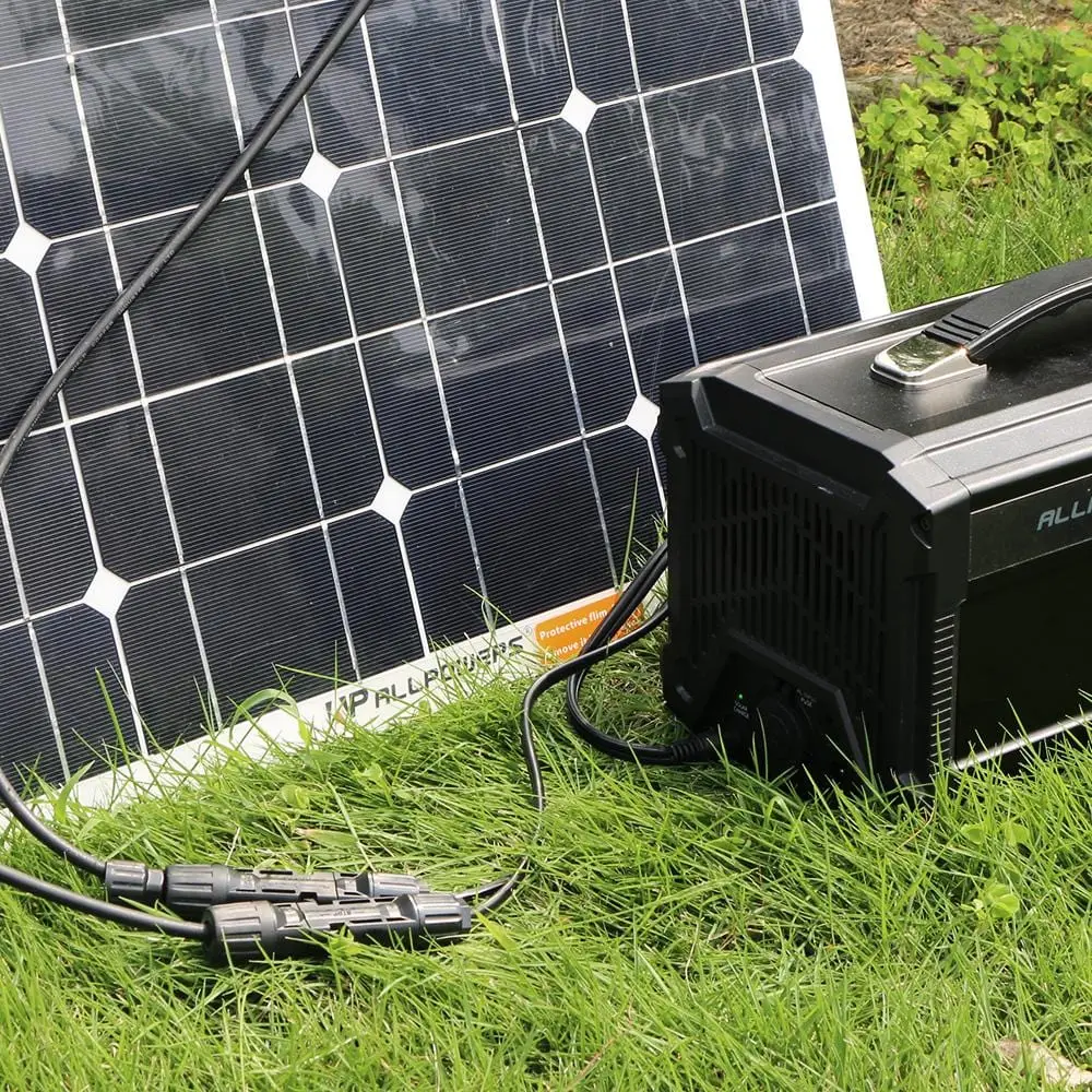 ALLPOWERS Câble d'extension solaire avec connecteurs 5521 (1,5 M 16AWG avec connecteurs solaire ) - Image 5