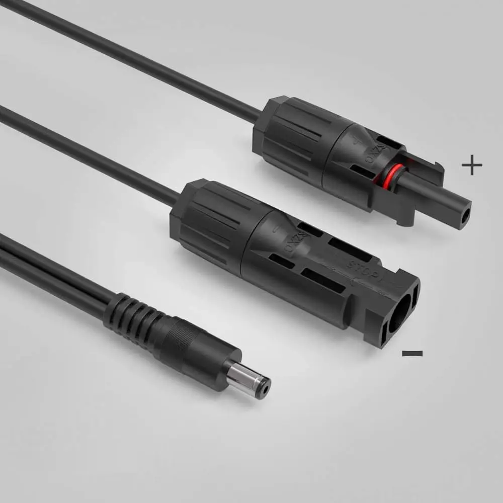 ALLPOWERS Câble d'extension solaire avec connecteurs 5521 (1,5 M 16AWG avec connecteurs solaire ) - Image 8