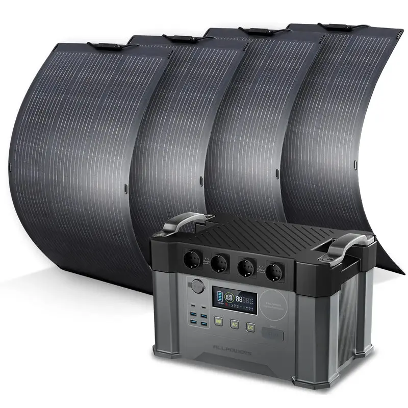 ALLPOWERS 2400W Générateur Solaire S2000 Pro avec PV 100W - Image 13