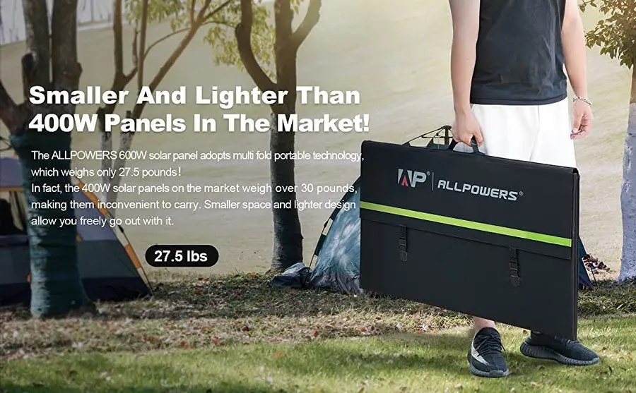 ALLPOWERS 2400W Générateur Solaire S2000 Pro avec PV600W - Image 13