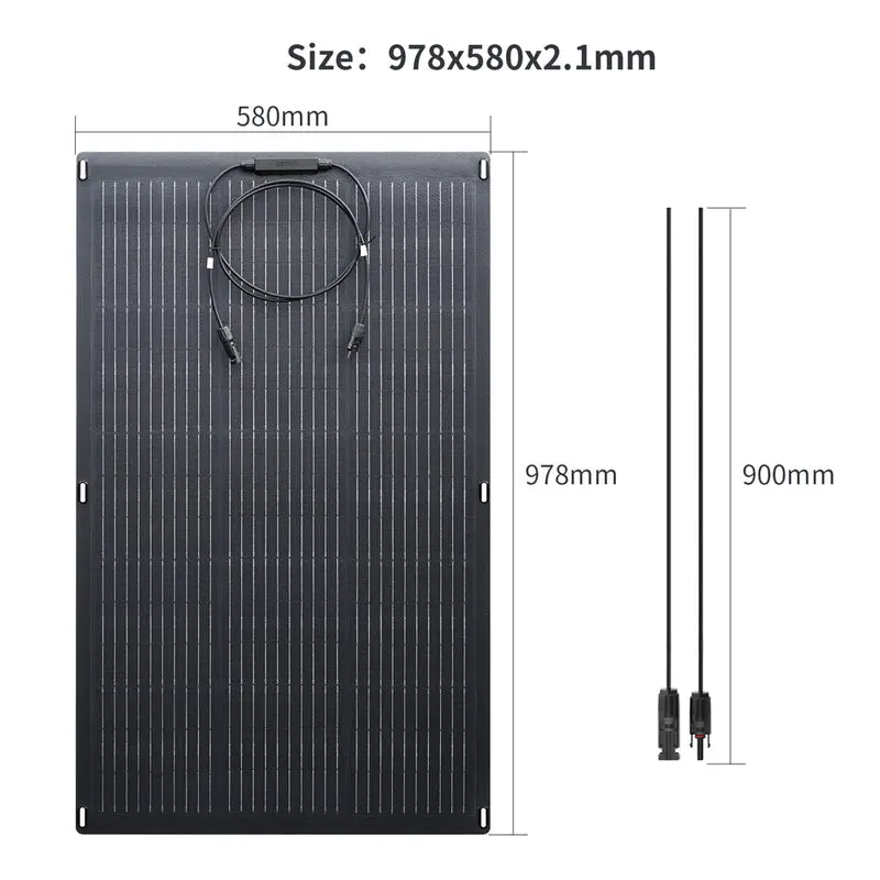 ALLPOWERS Générateur solaire 1500W (S1500 PLUS + SF100 Panneau solaire flexible 100W) - Image 8