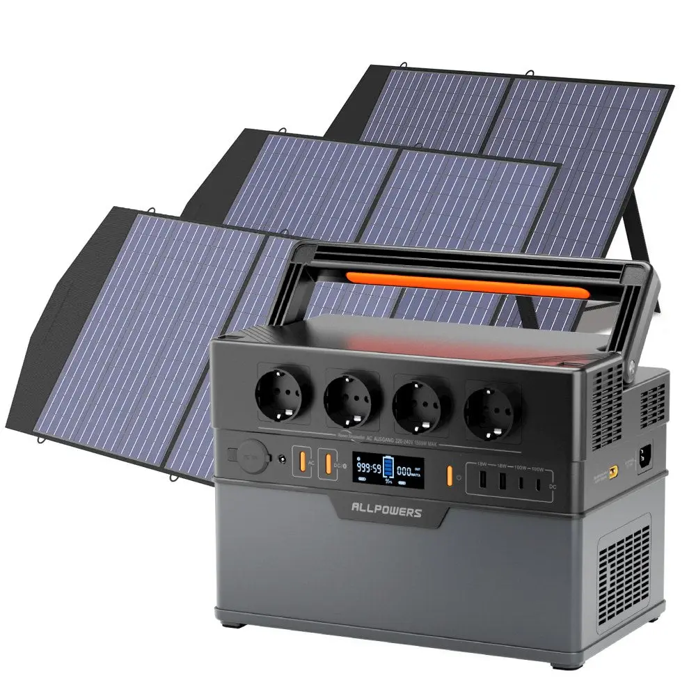 ALLPOWERS Générateur Solaire 1500W (S1500 PLUS + SP027 Panneau Solaire) - Image 13