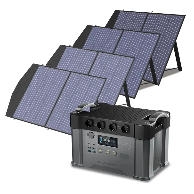 ALLPOWERS 2400W Générateur Solaire S2000 Pro avec PV 100W - Image 14