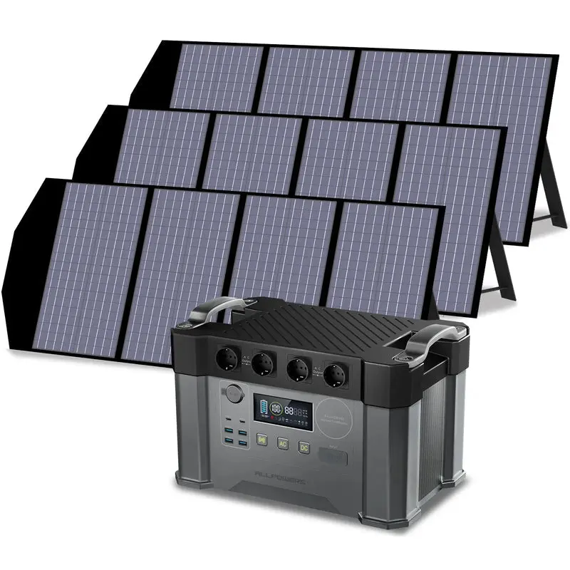 ALLPOWERS 2400W Générateur Solaire S2000 Pro avec PV 140W - Image 3