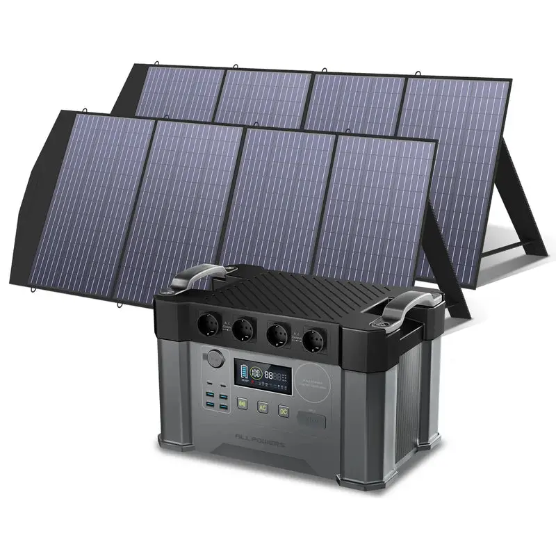 ALLPOWERS 2400W Générateur Solaire S2000 Pro avec PV 200W - Image 4