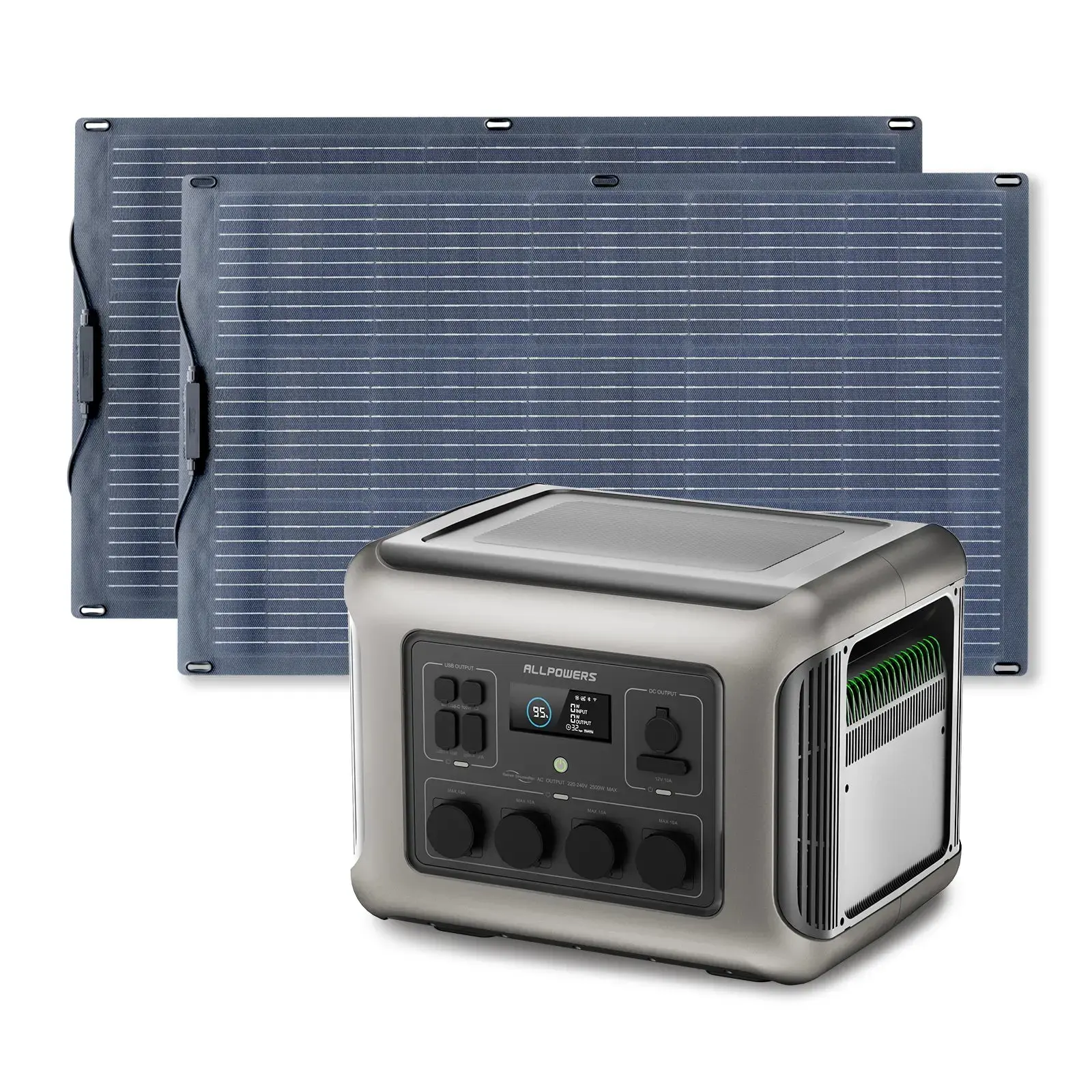 ALLPOWERS Générateur Solaire 2500W (R2500 V2+ SF100 100W Panneau Solaire) - Image 11