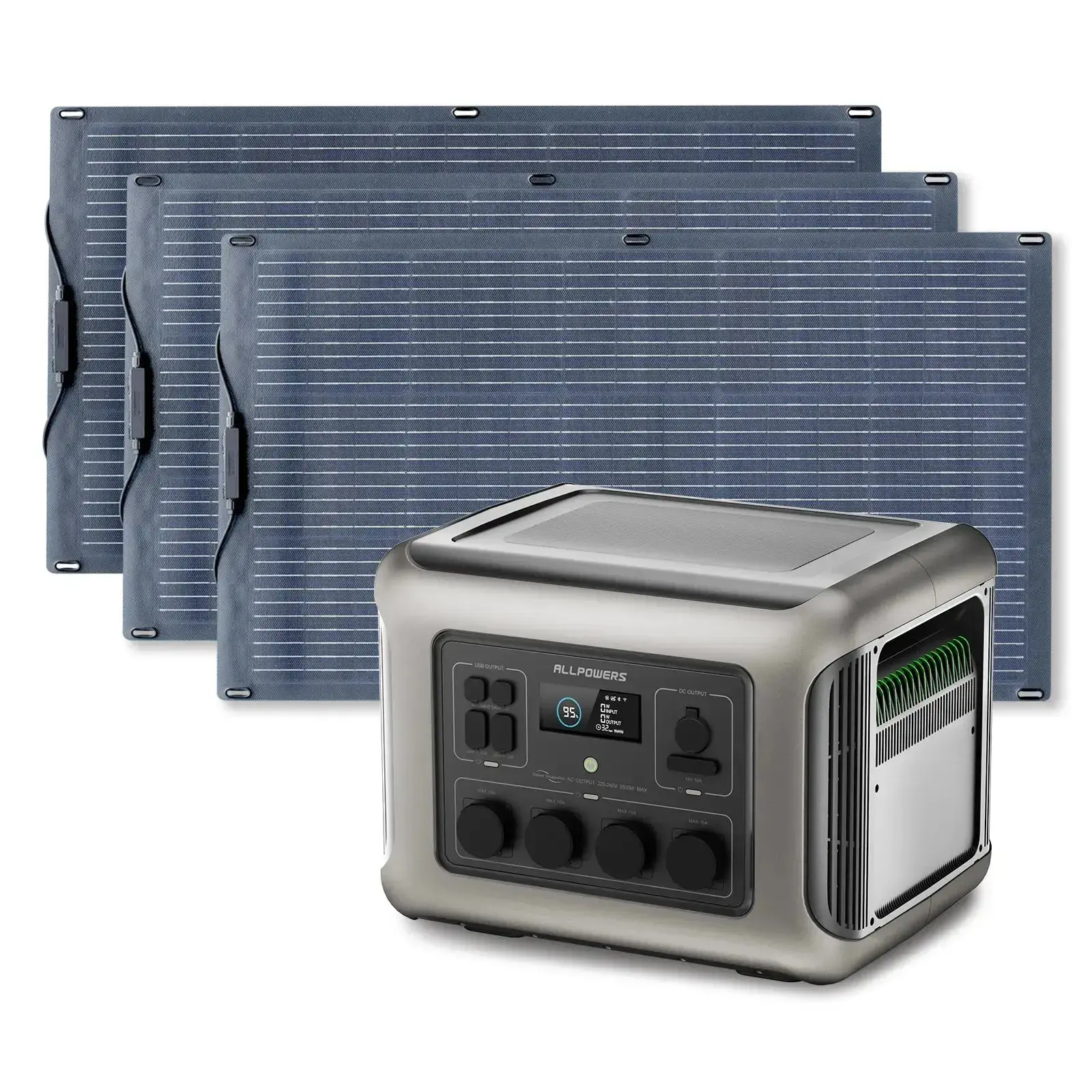 ALLPOWERS Générateur Solaire 2500W (R2500 V2+ SF100 100W Panneau Solaire) - Image 12