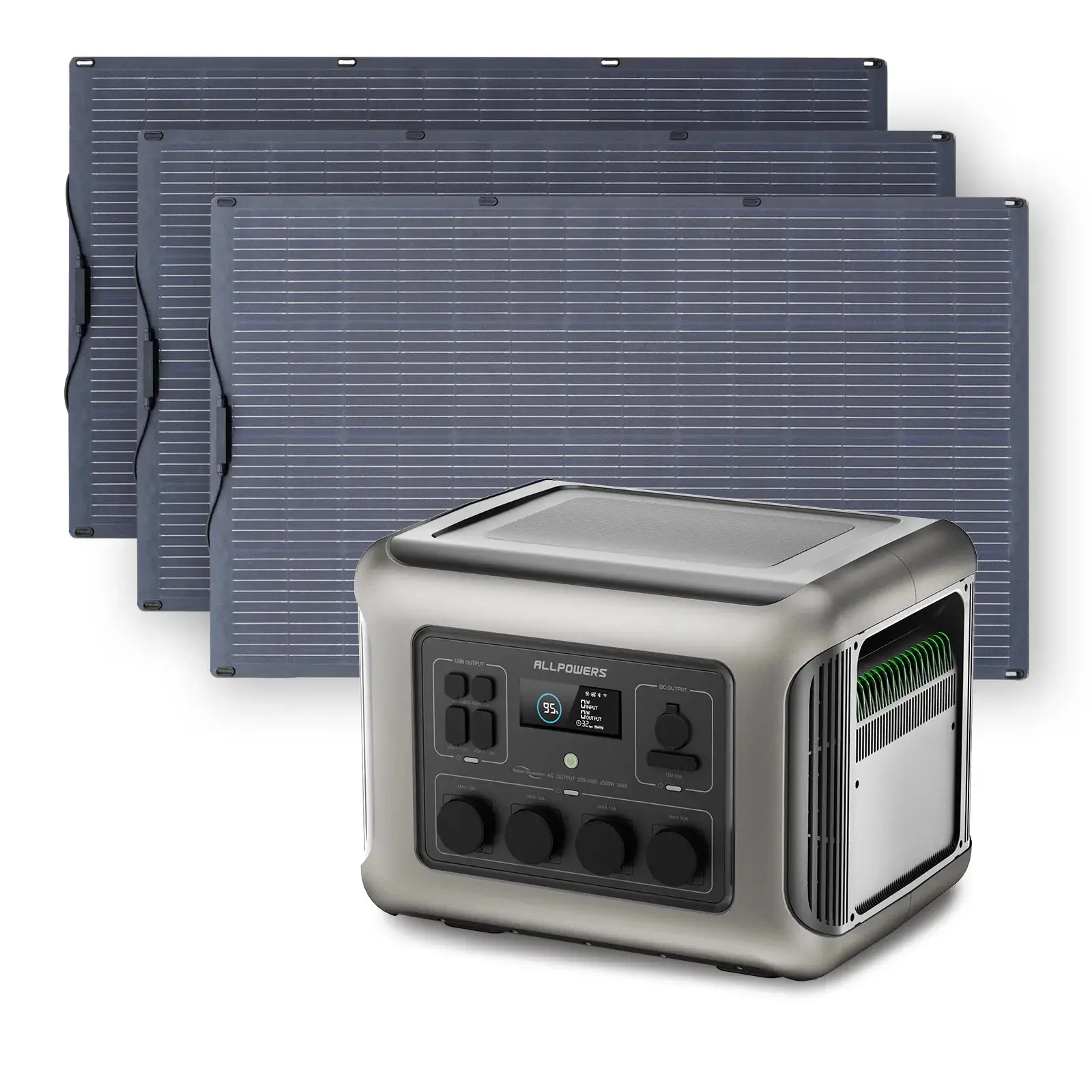 ALLPOWERS Générateur Solaire 2500W (R2500 V2 + SF200 Panneau Solaire 200W) - Image 12