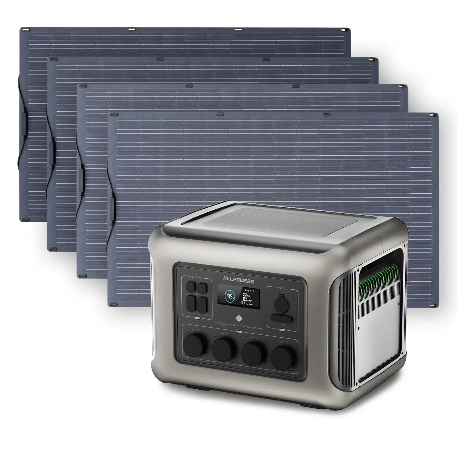 ALLPOWERS Générateur Solaire 2500W (R2500 V2 + SF200 Panneau Solaire 200W) - Image 13