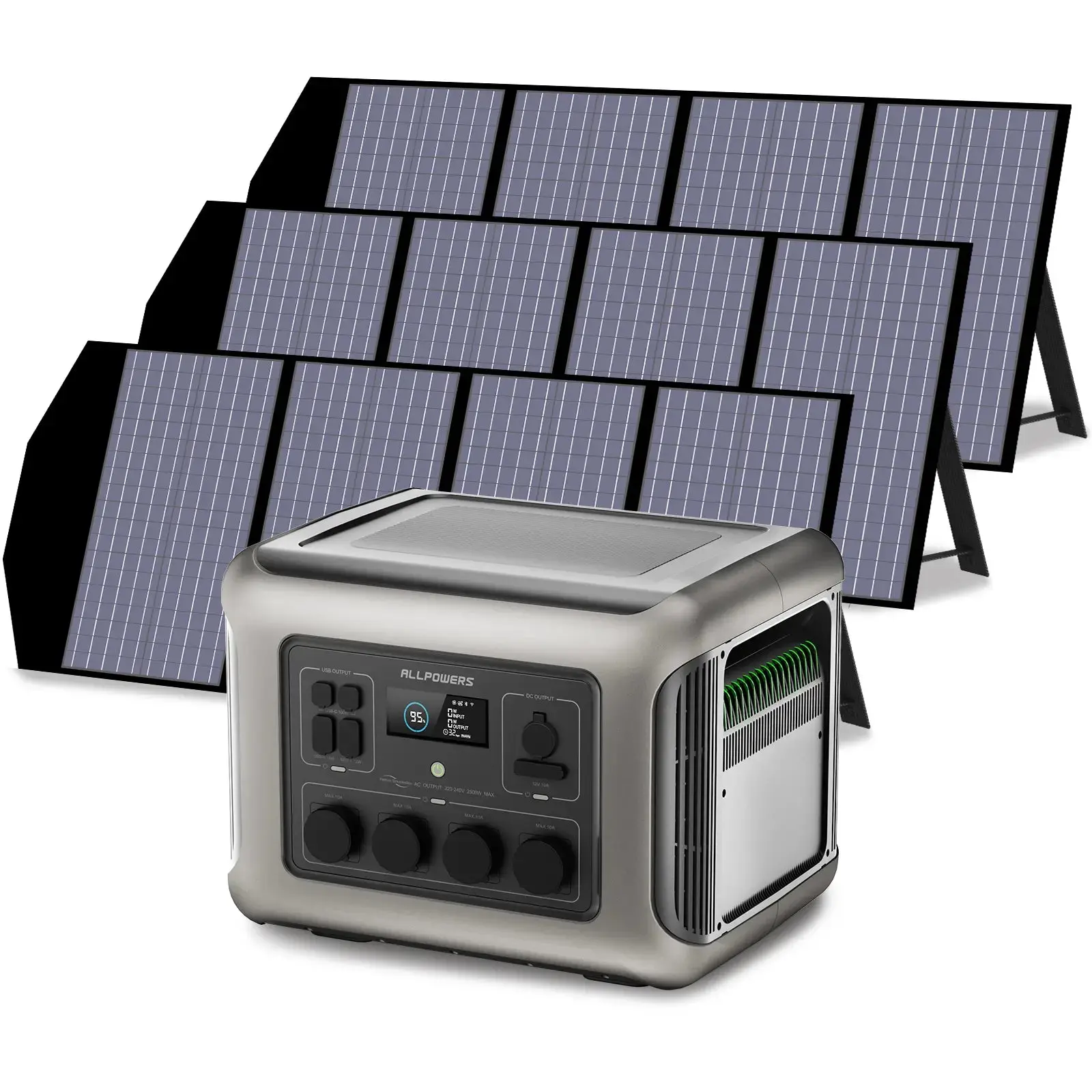ALLPOWERS Générateur Solaire 2500W (R2500 V2+ SP029 140W Panneau Solaire) - Image 10