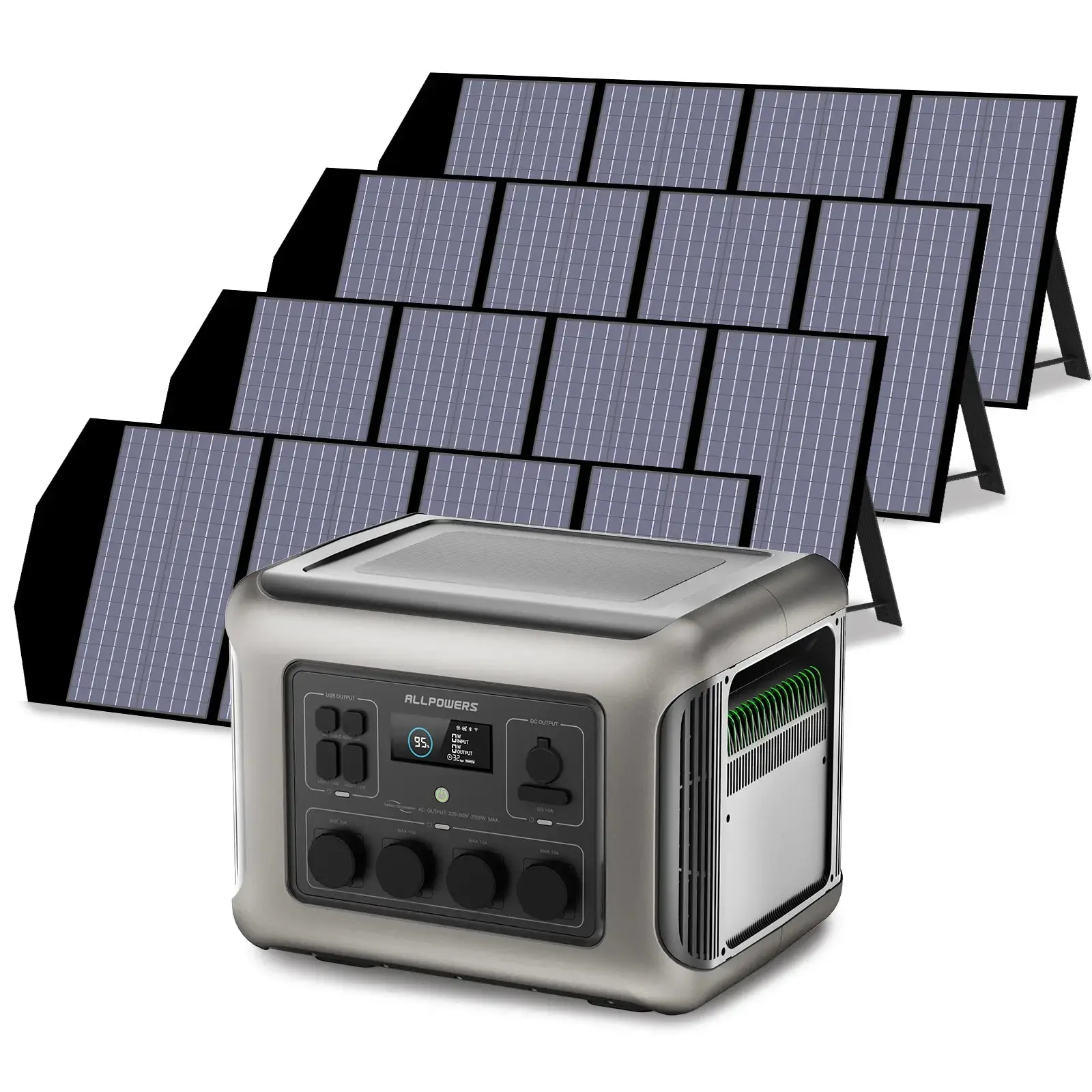 ALLPOWERS Générateur Solaire 2500W (R2500 V2+ SP029 140W Panneau Solaire) - Image 11