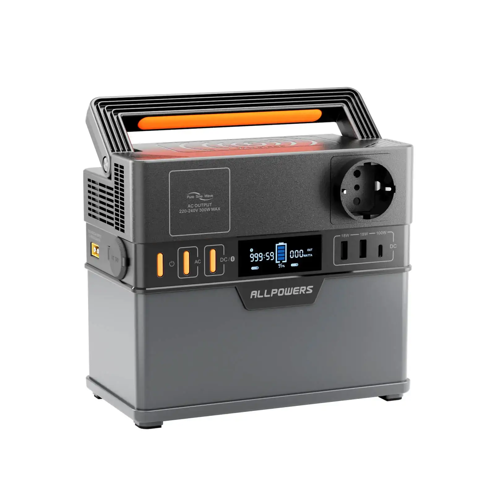 ALLPOWERS S300 Plus Station électrique portable 300W 288Wh - Image 3