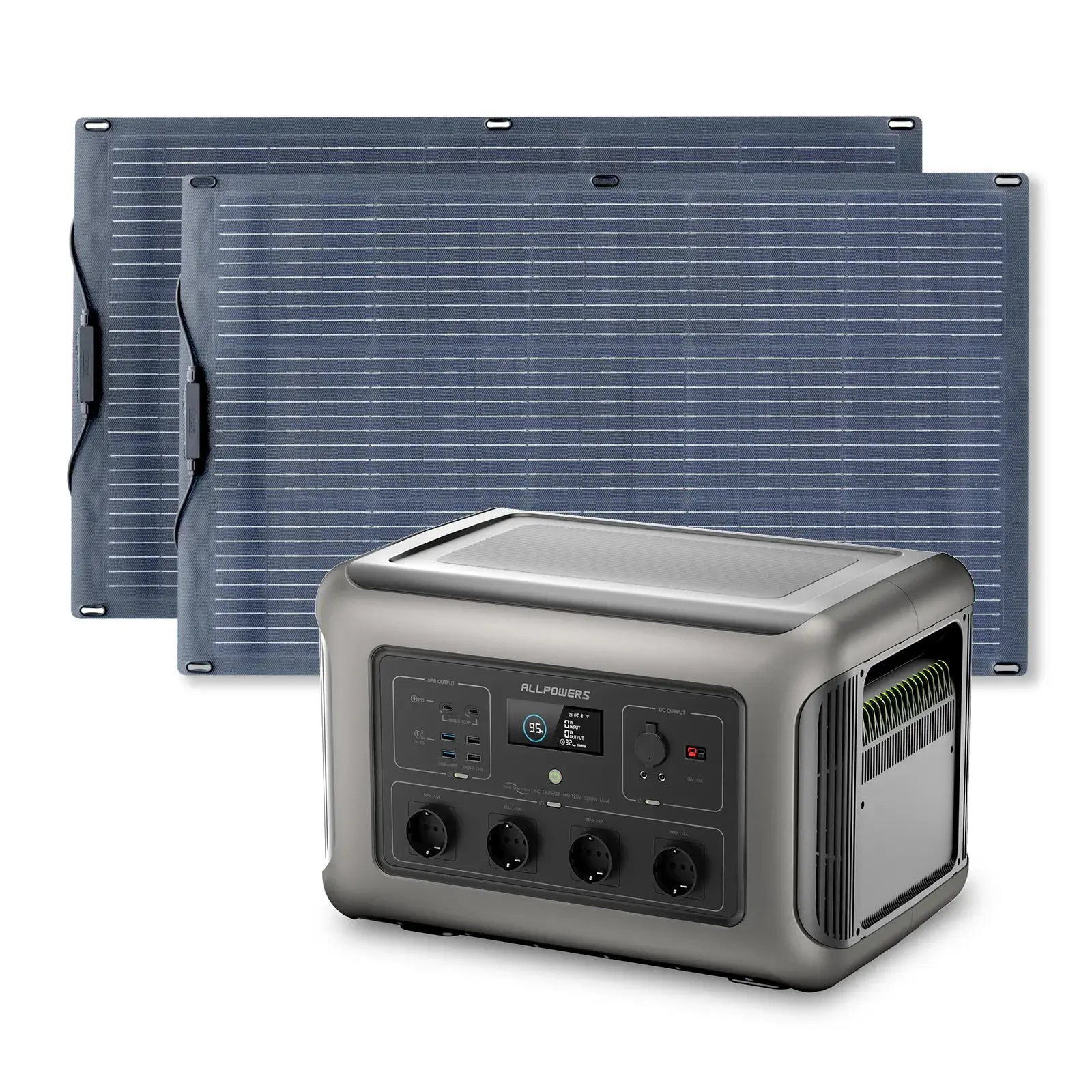 ALLPOWERS Générateur Solaire 3500W (R3500 V2+ SF100 100W Panneau Solaire Flexible) - Image 11