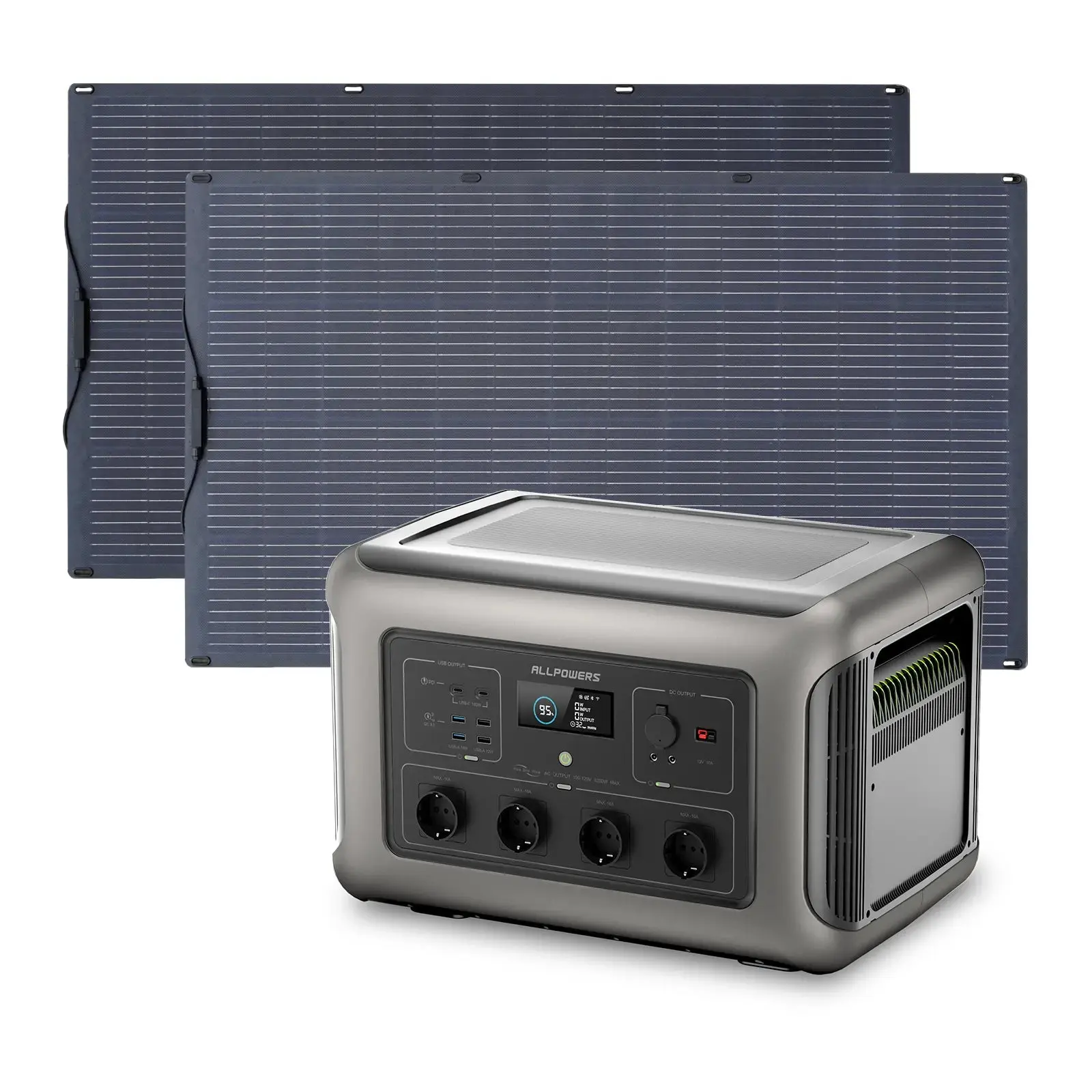 ALLPOWERS Générateur Solaire 3500W (R3500 V2 + SF200 200W Panneau Solaire Flexible) - Image 11