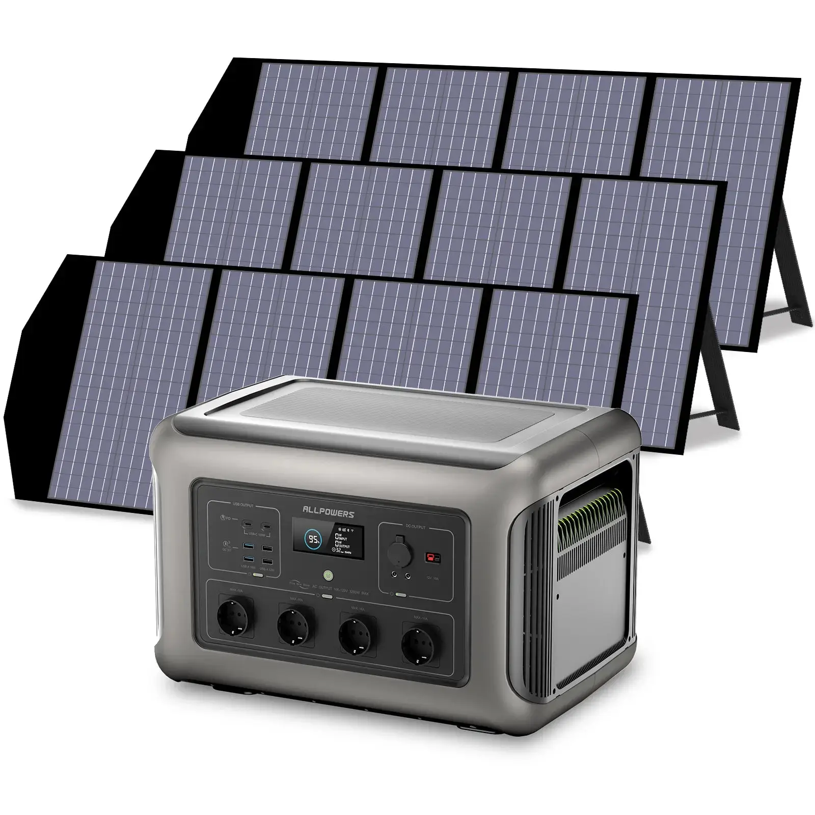 ALLPOWERS Générateur Solaire 3500W (R3500 V2+ SP029 140W Panneau Solaire) - Image 10