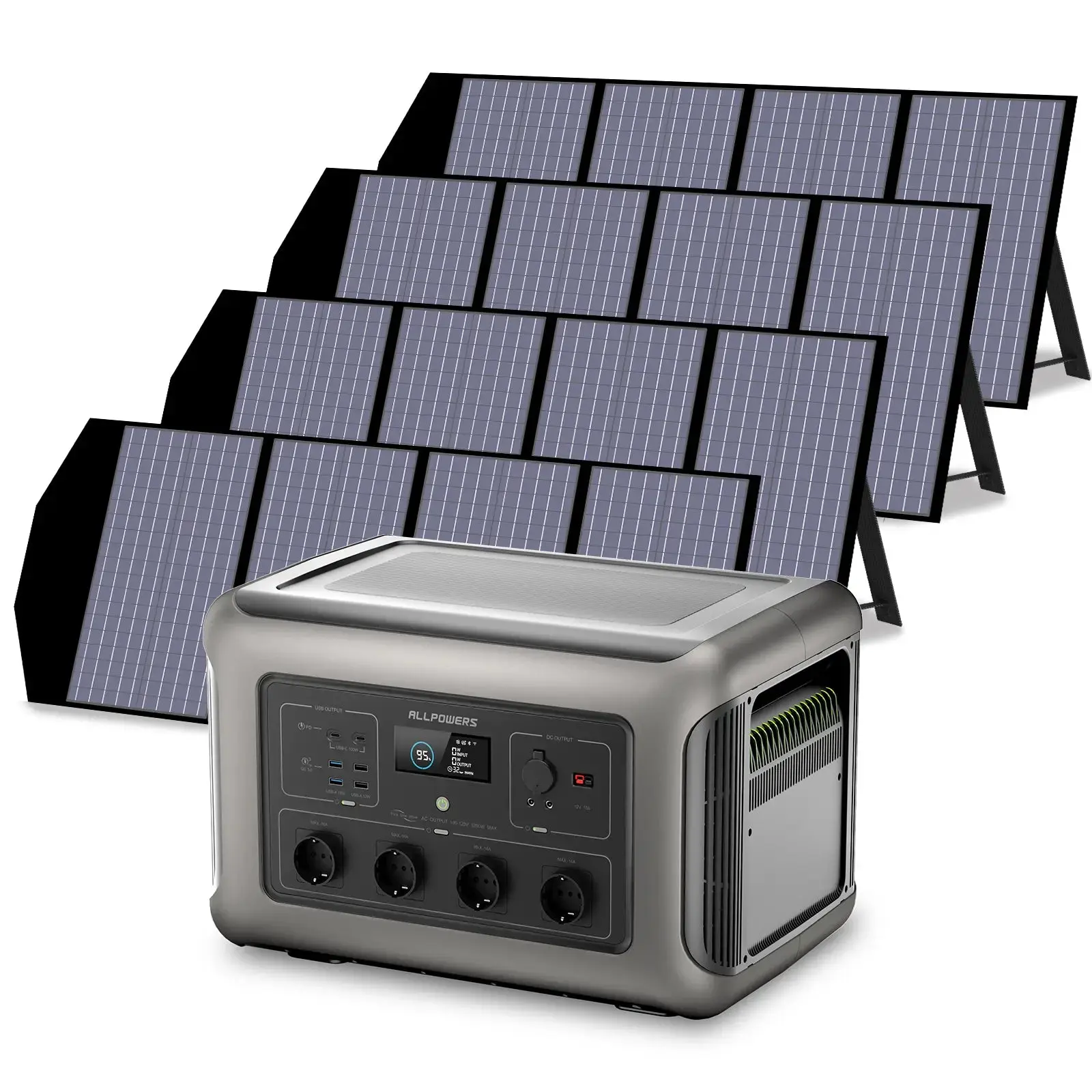 ALLPOWERS Générateur Solaire 3500W (R3500 V2+ SP029 140W Panneau Solaire) - Image 11