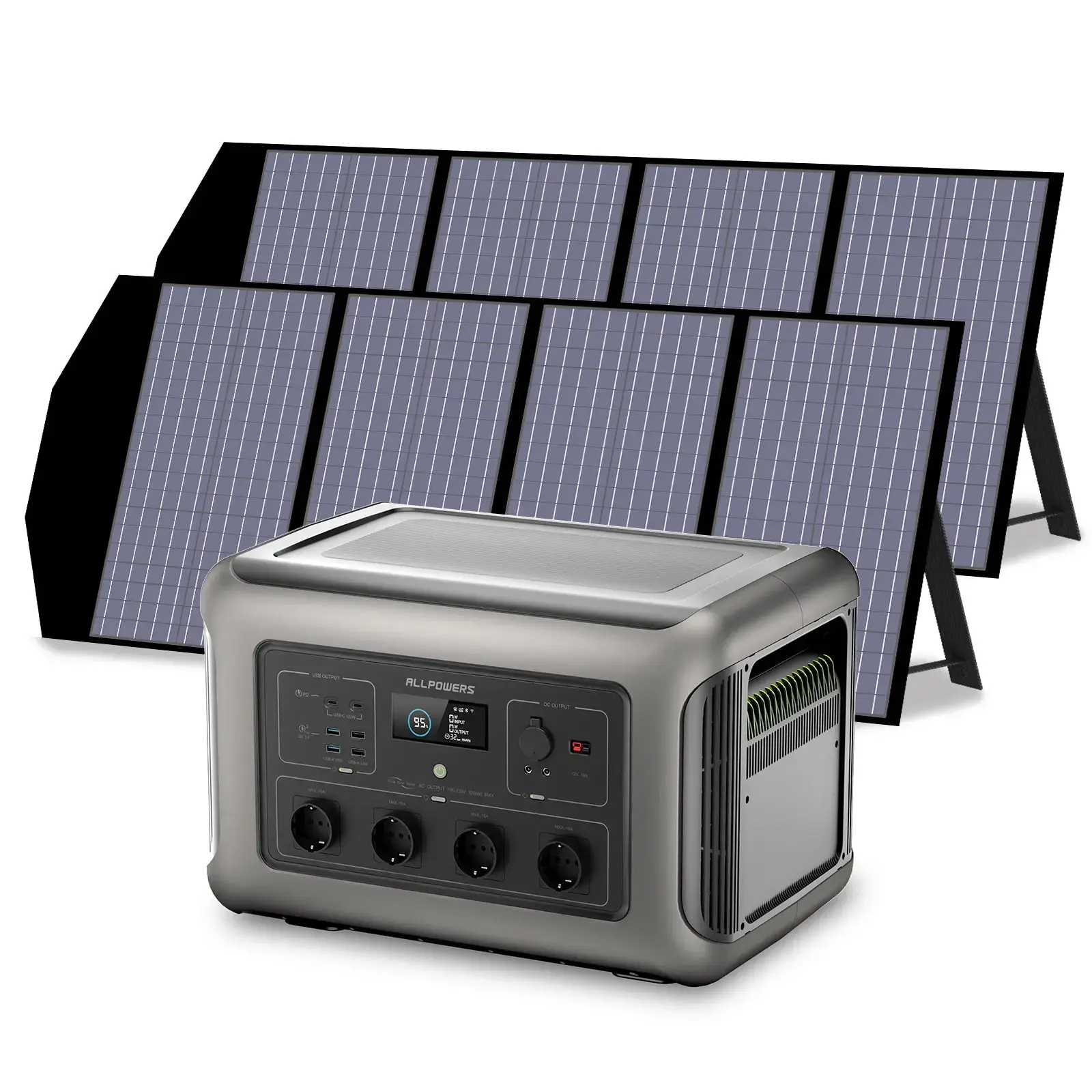 ALLPOWERS Générateur Solaire 3500W (R3500 V2+ SP029 140W Panneau Solaire) - Image 9