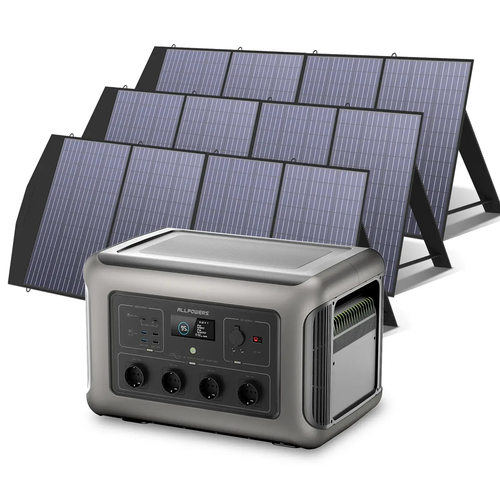 ALLPOWERS Générateur Solaire 3500W (R3500 V2 + SP033 200W Panneau Solaire) - Image 10
