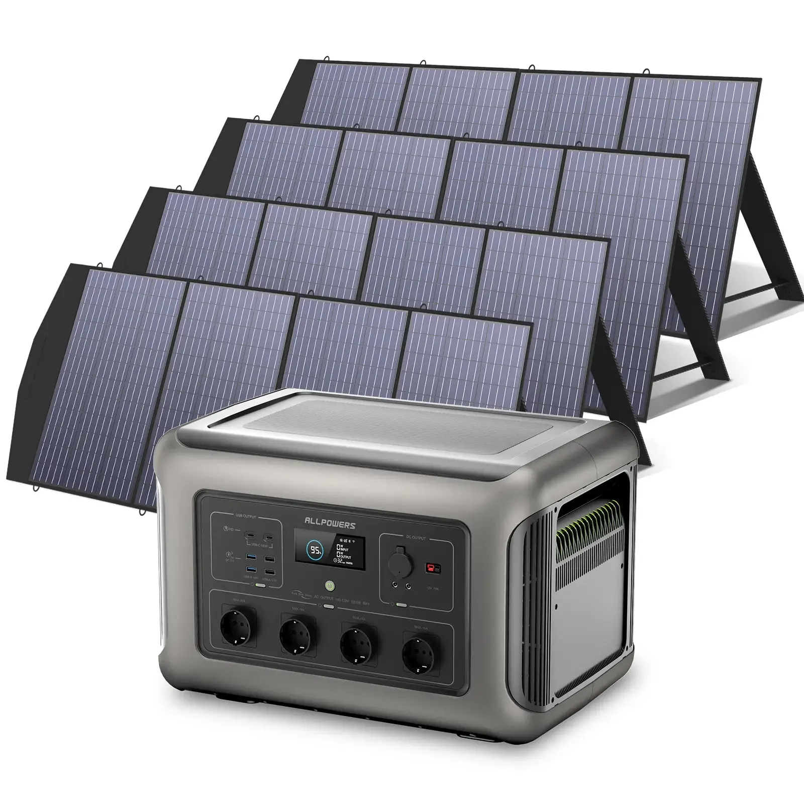 ALLPOWERS Générateur Solaire 3500W (R3500 V2 + SP033 200W Panneau Solaire) - Image 11