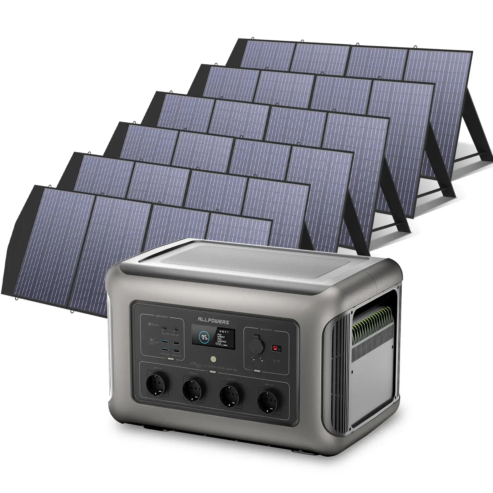 ALLPOWERS Générateur Solaire 3500W (R3500 V2 + SP033 200W Panneau Solaire) - Image 12