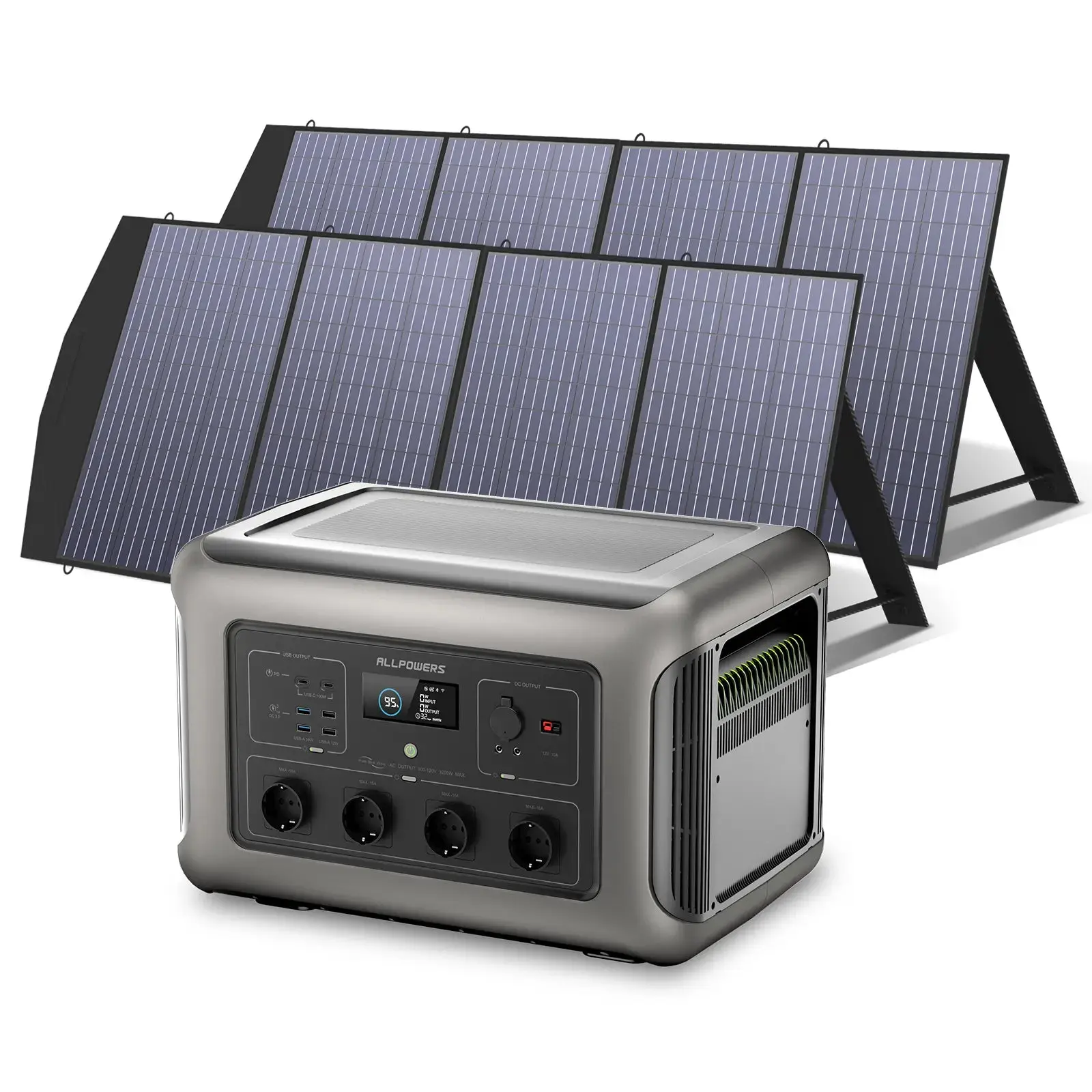 ALLPOWERS Générateur Solaire 3500W (R3500 V2 + SP033 200W Panneau Solaire) - Image 9