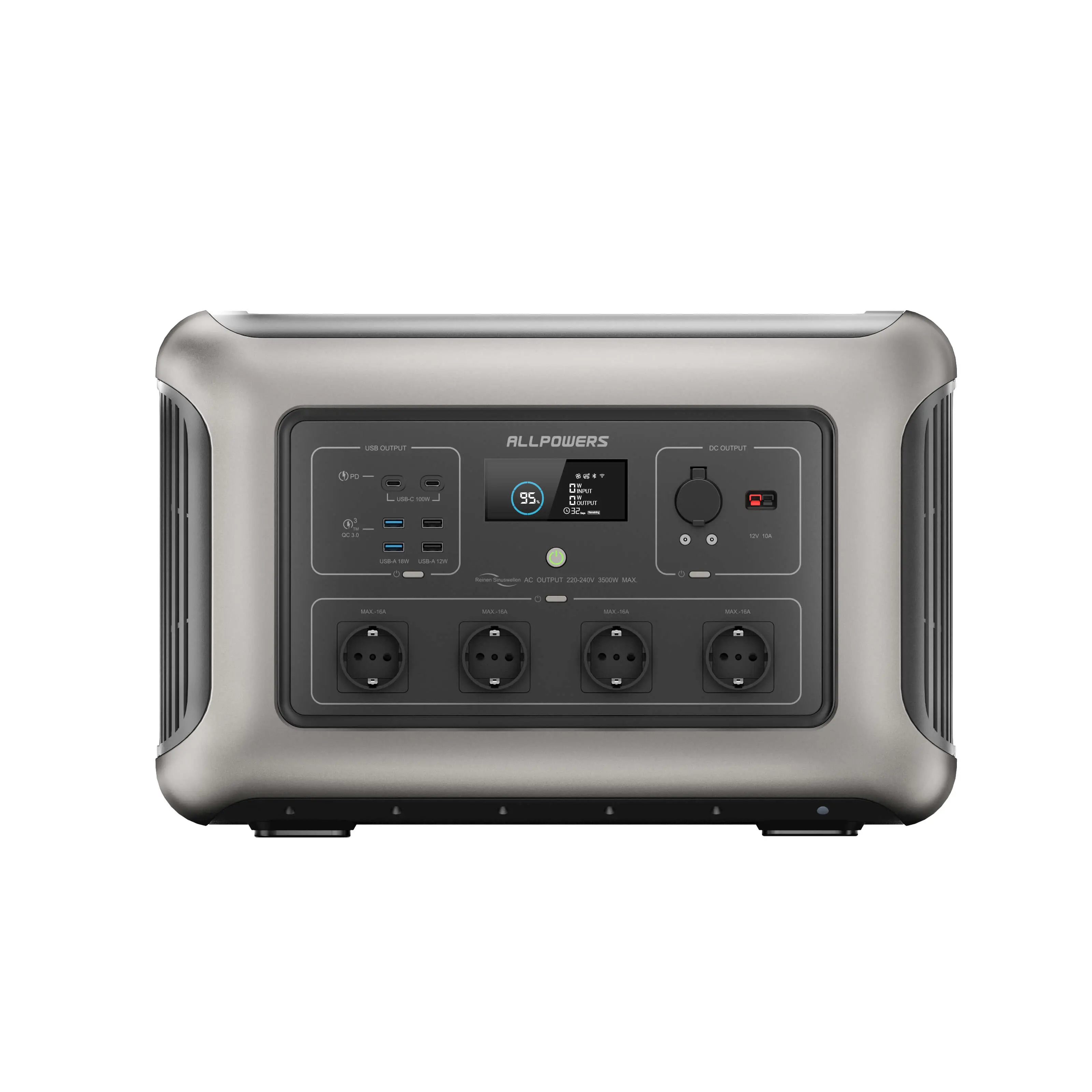 ALLPOWERS Générateur Solaire 3500W (R3500 V2+ SP039 600W Panneau Solaire) - Image 3