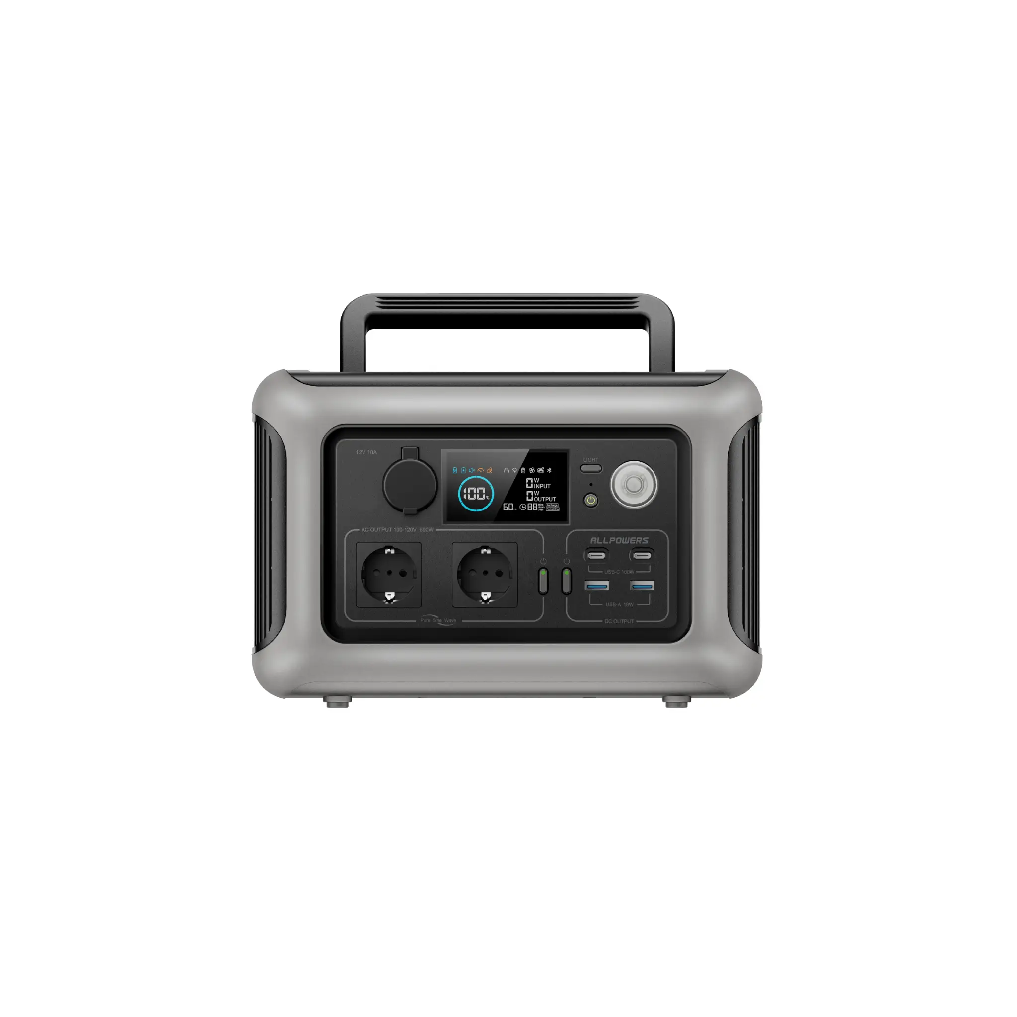 ALLPOWERS 600W Générateur Solaire R600 avec PV100W - Image 3