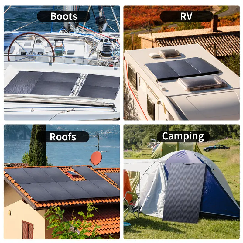 ALLPOWERS 600W Générateur Solaire R600 avec PV200W - Image 11
