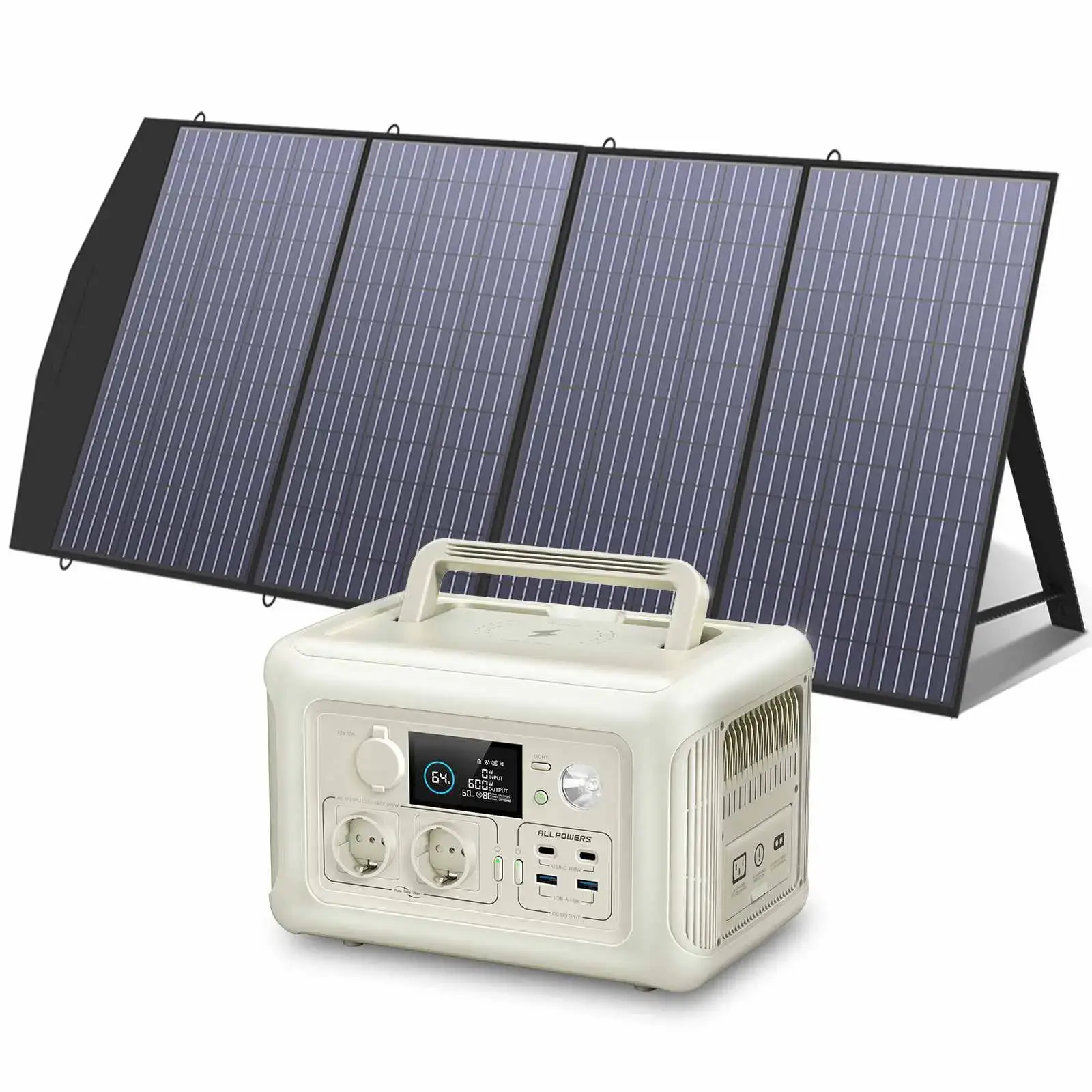 ALLPOWERS R600 Station électrique portable 600W 299Wh Batterie LiFeP04 - Image 10