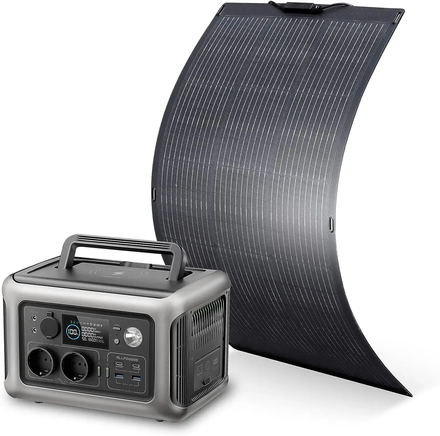 ALLPOWERS R600 Station électrique portable 600W 299Wh Batterie LiFeP04 - Image 11