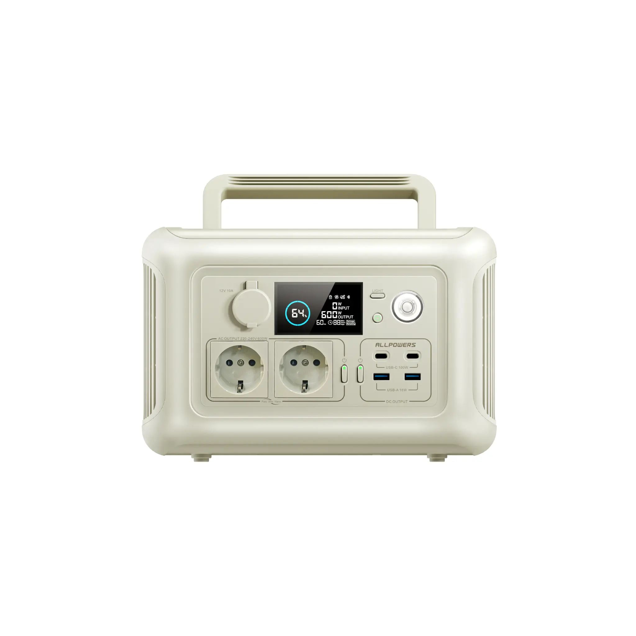 ALLPOWERS R600 Station électrique portable 600W 299Wh Batterie LiFeP04 - Image 5