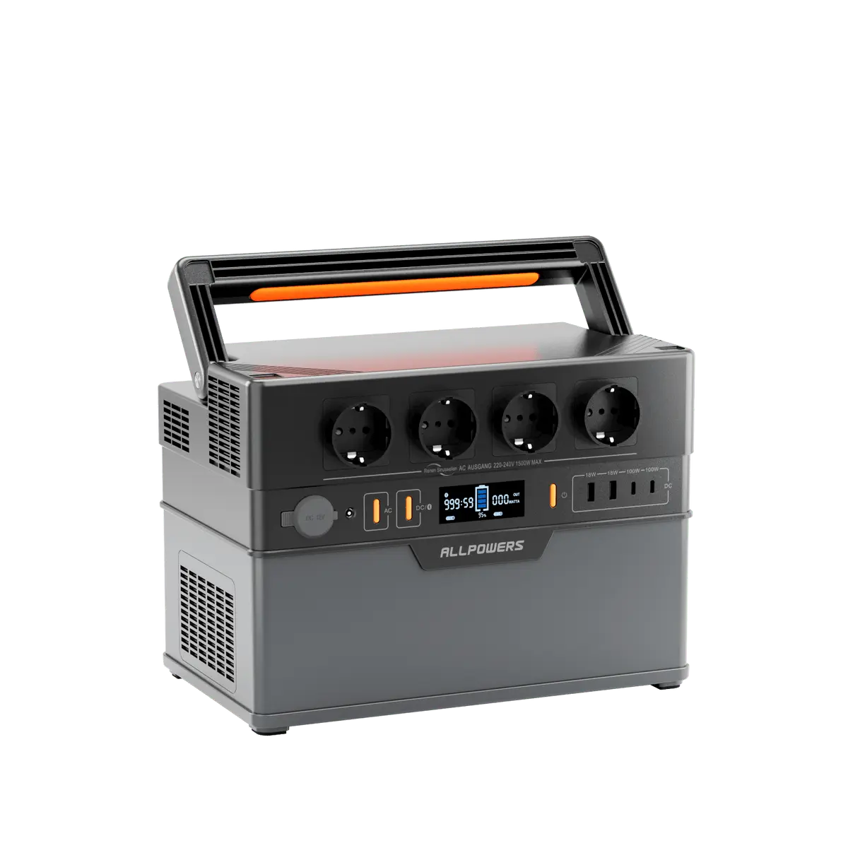 ALLPOWERS S1500 PLUS Station électrique portable 1500W 1092Wh - Image 3