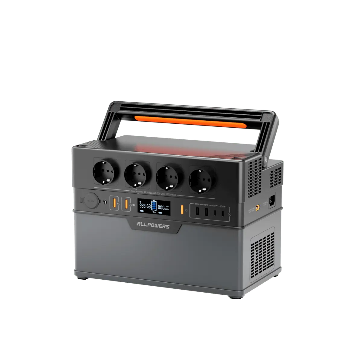ALLPOWERS S1500 PLUS Station électrique portable 1500W 1092Wh - Image 4