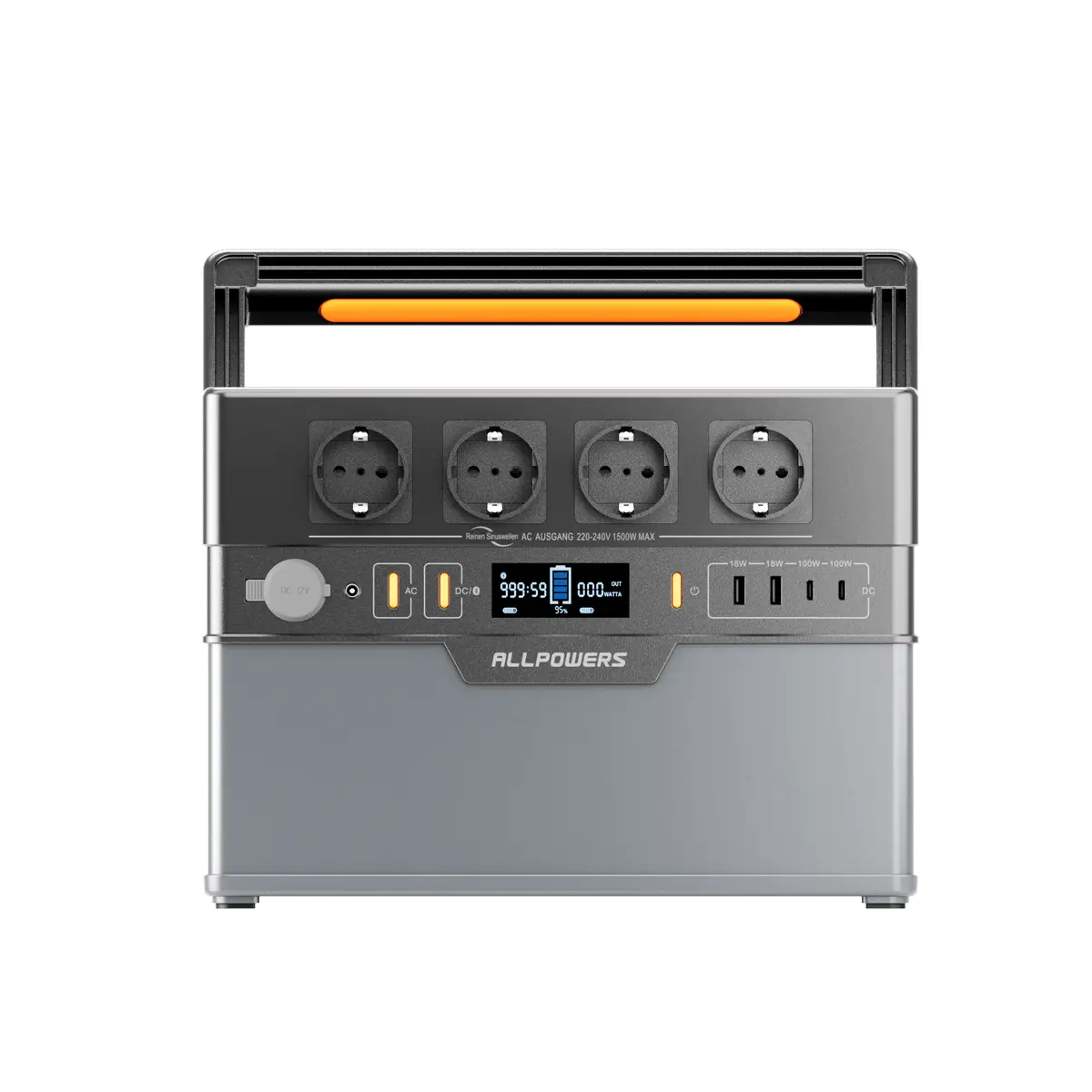 ALLPOWERS S1500 PLUS Station électrique portable 1500W 1092Wh - Image 5