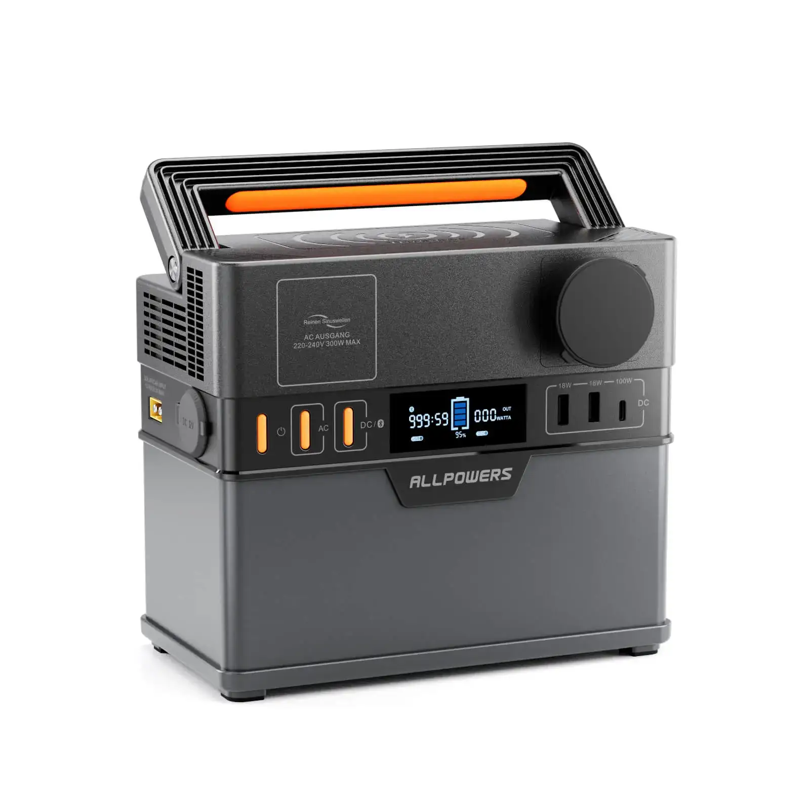ALLPOWERS S300 Plus Station électrique portable 300W 288Wh - Image 5