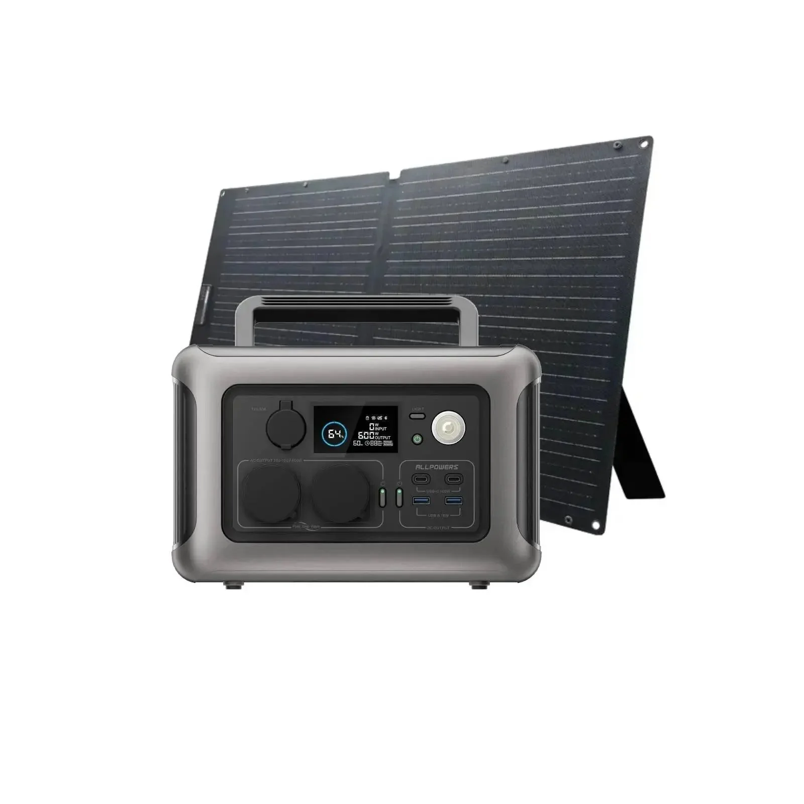 ALLPOWERS 600W Générateur Solaire R600 avec SOLAX SE100 PV100W - Image 2