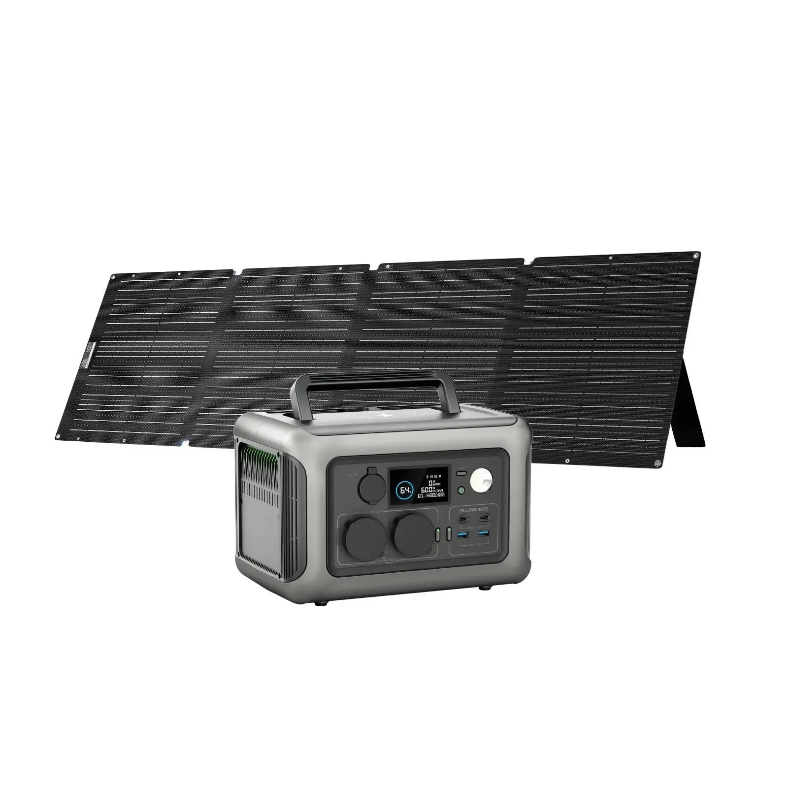 ALLPOWERS 600W Générateur Solaire R600 avec SOLAX SE200 PV200W