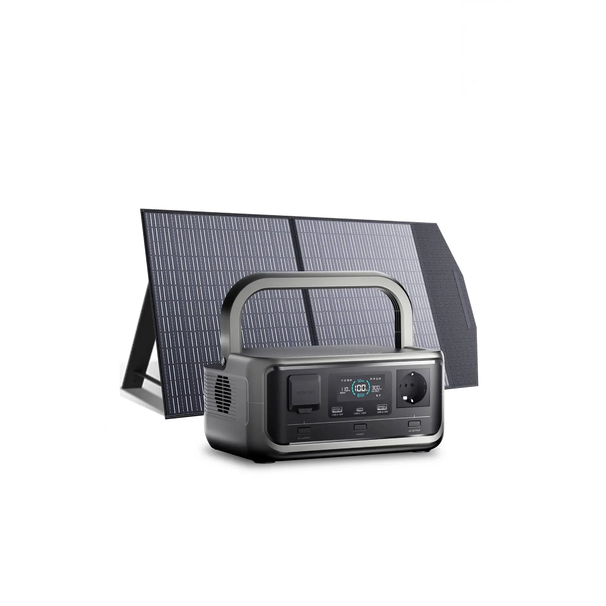 ALLPOWERS 300W Générateur Solaire VOLIX P300 avec SP027 PV100W